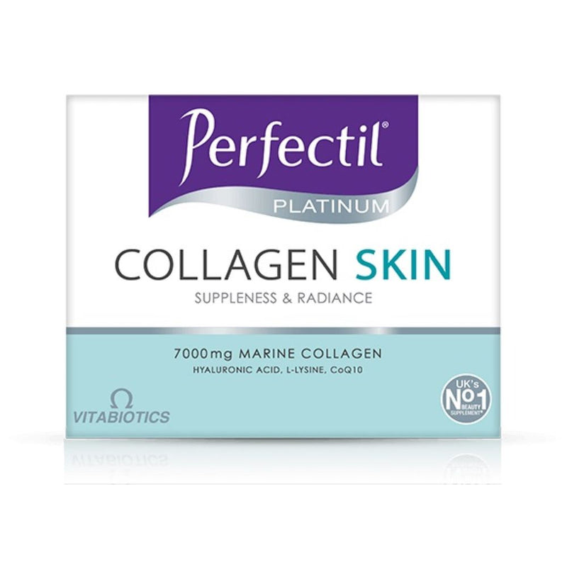 Vitabiotics Perfectil Platinum Collagen Skin Drink 10 x 50ml Bottles - Fit &