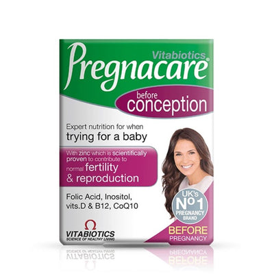 Vitabiotics Pregnacare Conception 30 Tablets - Fit 'n' Vit - Shipping globally from the UK