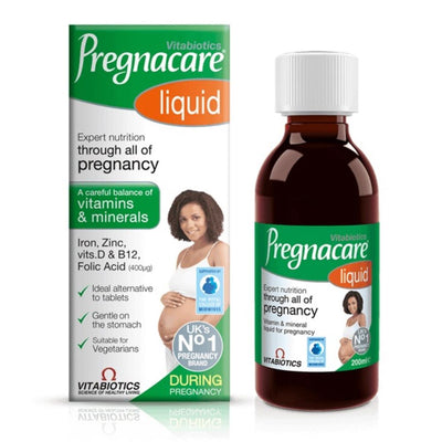 Vitabiotics Pregnacare Liquid 200ml - Fit 'n' Vit - Shipping globally from the UK