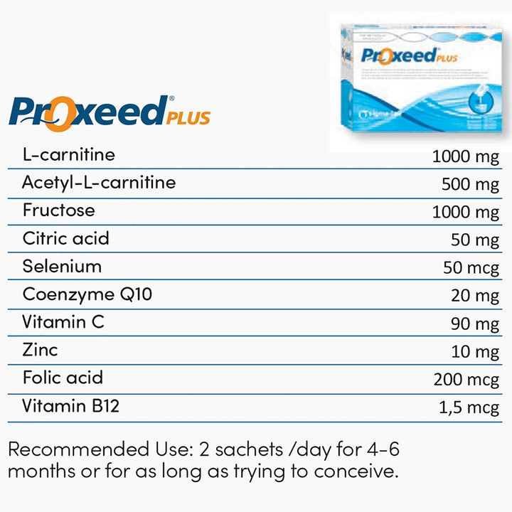 proxeed l-carnitine Plus - Male Fertility Supplement Proxeed Women | Fertility &