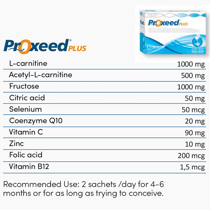 Proxeed Plus 30 Sachets - Fit &