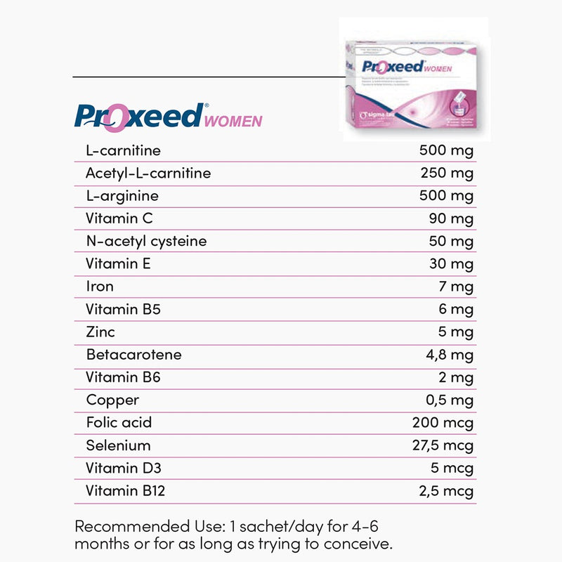 Proxeed Women 30 Sachets - Fit &