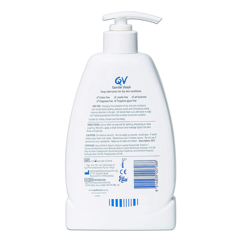 QV Gentle Wash 500g - Fit &
