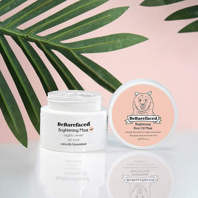 BeBarefaced Brightening Rice Oil Face Mask - Fit 'n' Vit - Shipping globally from the UK