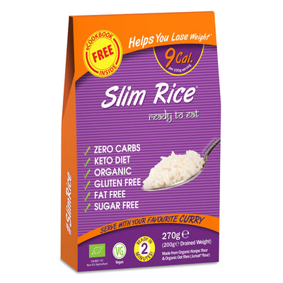 Eat Water Slim Rice 270g - Pack of 5 - Fit 'n' Vit - Shipping globally from the UK