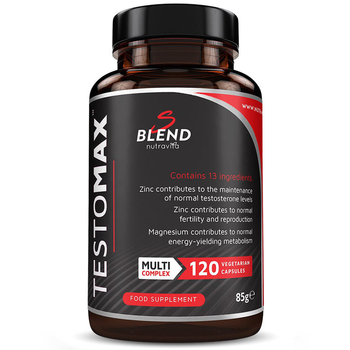 Nutravita Testomax Natural Booster for Men 120 Capsules | – Fit 'n' Vit