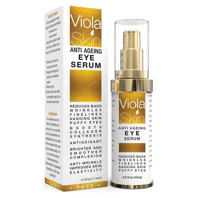 ViolaSkin Anti Ageing Eye Serum 15ml - Fit 'n' Vit - Shipping globally from the UK