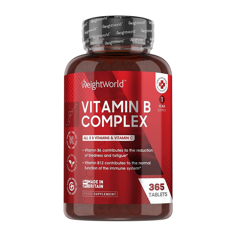 WeightWorld Vitamin B Complex 365 Tablets - Fit &