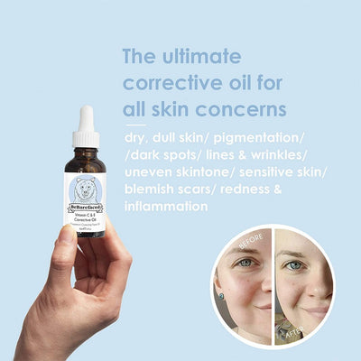 BeBarefaced Vitamin C & E Corrective Face Oil 30ml - Fit 'n' Vit - Shipping globally from the UK