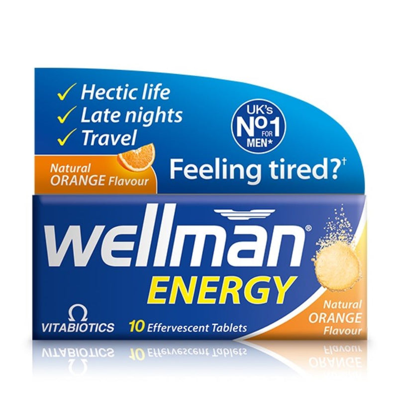 Vitabiotics Wellman Energy 10 Tablets - Fit &