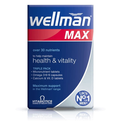 Vitabiotics Wellman Max 84 tablets/capsules - Fit 'n' Vit - Shipping globally from the UK