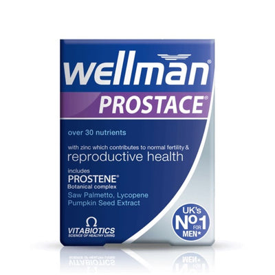 Vitabiotics Wellman Prostace 60 Tablets - Fit 'n' Vit - Shipping globally from the UK