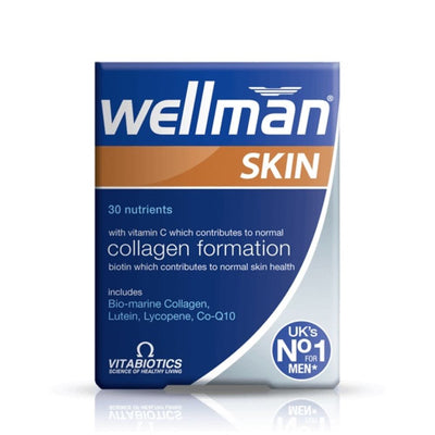 Vitabiotics Wellman Skin 60 Tablets - Fit 'n' Vit - Shipping globally from the UK