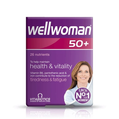 Vitabiotics Wellwoman 50+ 30 Tablets - Fit 'n' Vit - Shipping globally from the UK