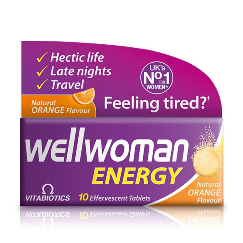 Vitabiotics Wellwoman Energy 10 Tablets - Fit &
