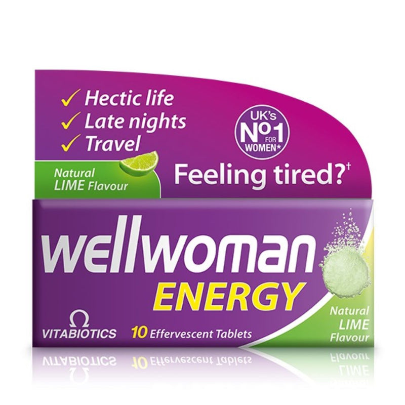 Vitabiotics Wellwoman Energy 10 Tablets - Fit &